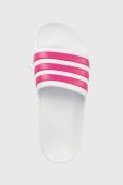 Дитячі шльопанці adidas ADILETTE AQUA K колір білий (2888921)