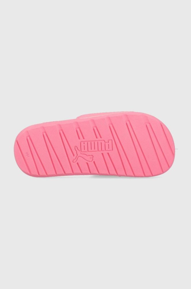Дитячі шльопанці Puma Cool Cat 2.0 Jr колір рожевий фото 5