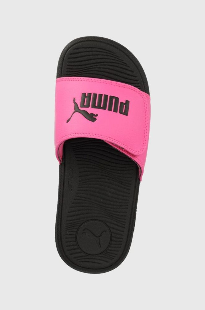 Дитячі шльопанці Puma Cool Cat 2.0 V Jr колір рожевий фото 4