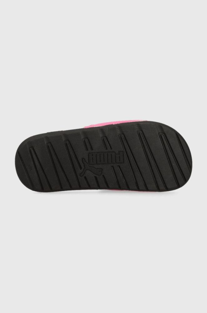 Дитячі шльопанці Puma Cool Cat 2.0 V Jr колір рожевий фото 5