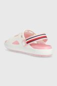 Дитячі шльопанці Tommy Hilfiger колір рожевий (3030886)