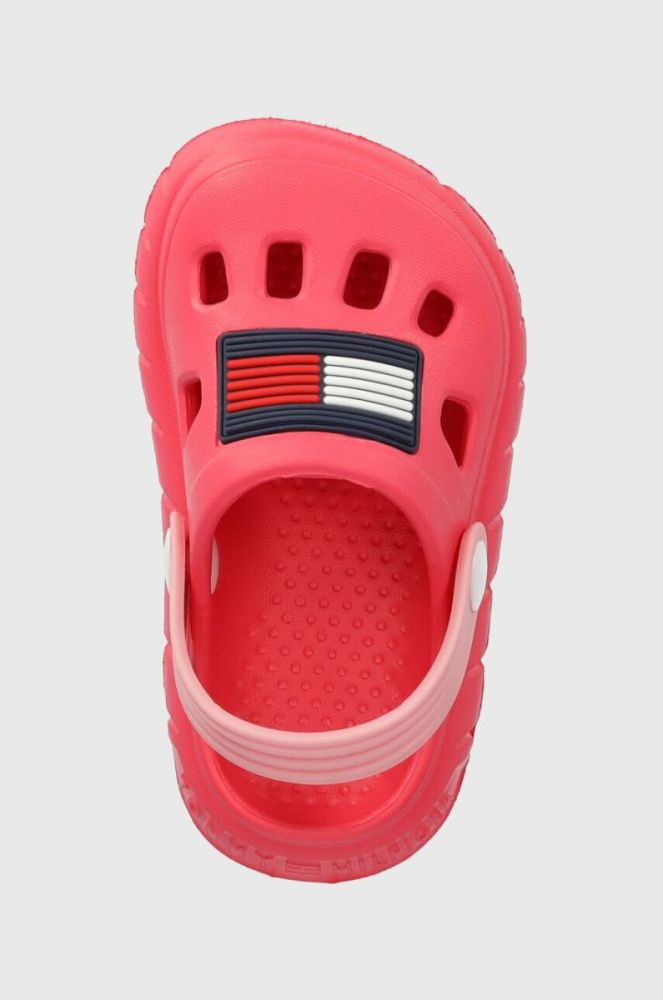Дитячі шльопанці Tommy Hilfiger колір рожевий (3030895) фото 4