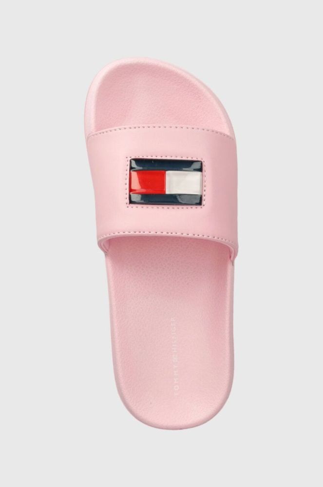 Дитячі шльопанці Tommy Hilfiger колір рожевий (3150793) фото 4