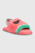 Дитячі тапочки UGG колір рожевий