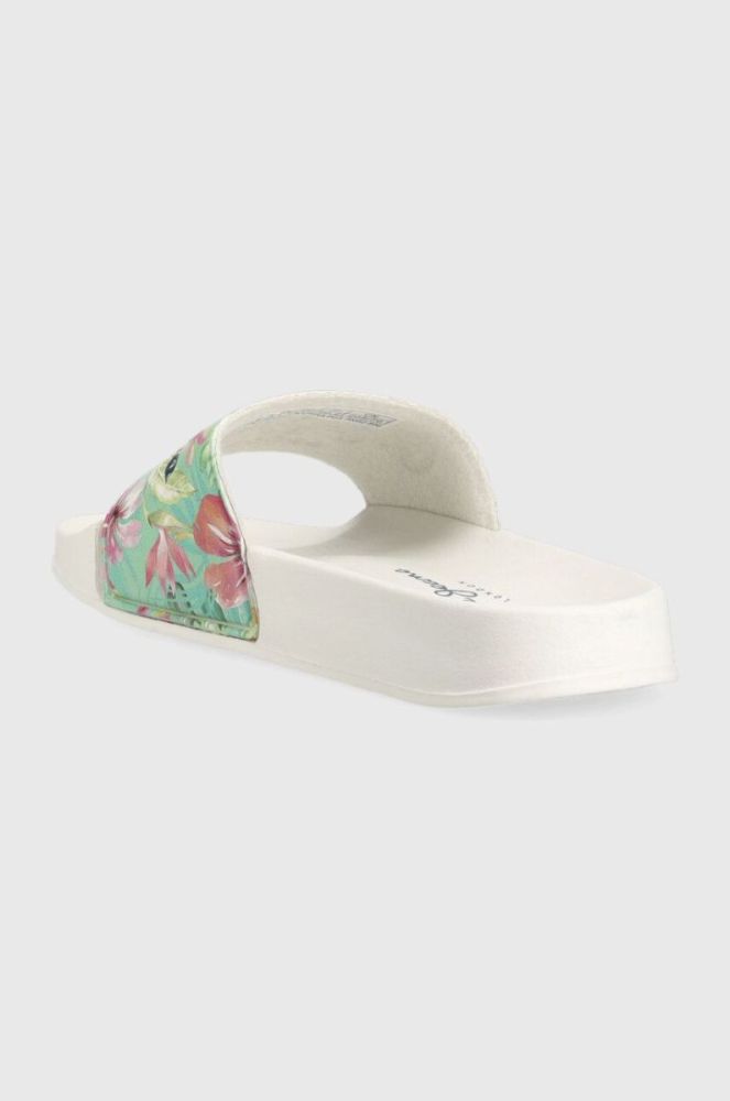 Дитячі шльопанці Pepe Jeans Silder Martina G колір білий фото 3