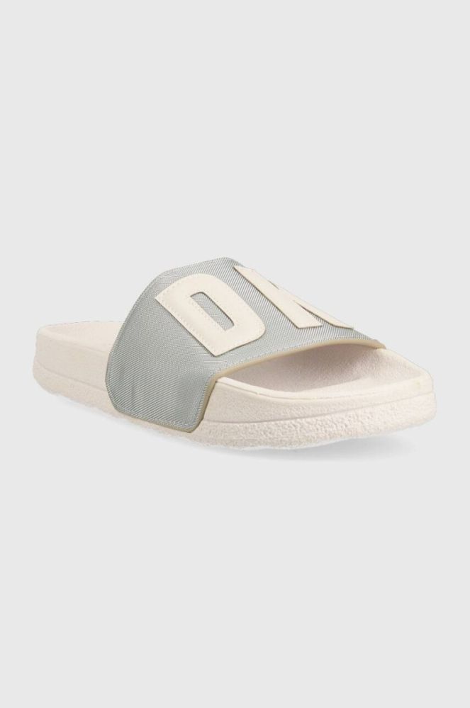 Дитячі шльопанці Dkny колір срібний (3230003) фото 2