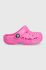 Шльопанці Crocs колір рожевий