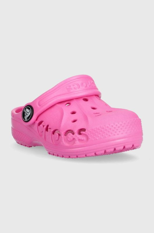 Шльопанці Crocs колір рожевий фото 2