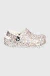 Дитячі шльопанці Crocs CLASSIC SPRINKLE GLITTER колір барвистий (3339816)