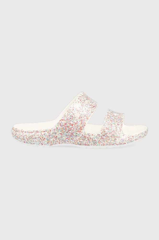 Дитячі шльопанці Crocs CLASSIC SPRINKLE GLITTER колір барвистий (3336788)