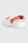 Дитячі шльопанці Crocs CLASSIC DISNEY MINNIE MOUSE колір білий