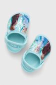 Дитячі шльопанці Crocs DISNEY FROZEN II CLOG T колір блакитний