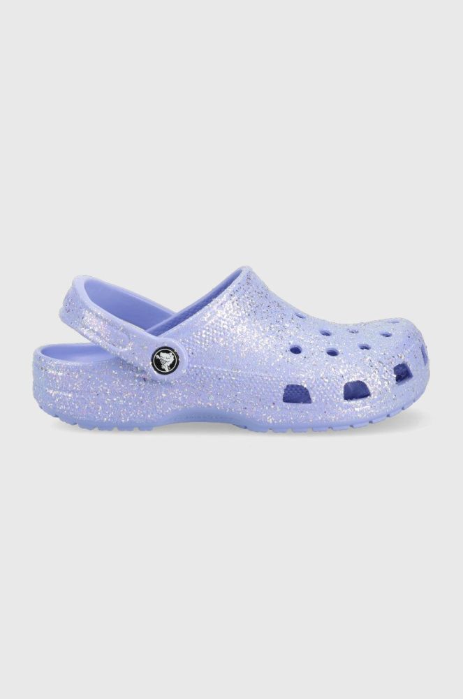 Дитячі шльопанці Crocs колір фіолетовий (3202562)