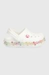Дитячі шльопанці Crocs колір білий (3073960)