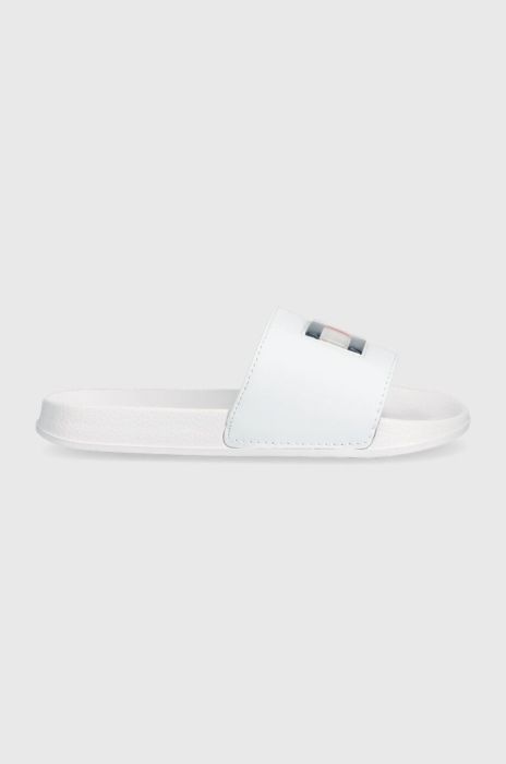 Дитячі шльопанці Tommy Hilfiger колір білий (3147681) Дитячі шльопанці Tommy Hilfiger колір білий (3147681)