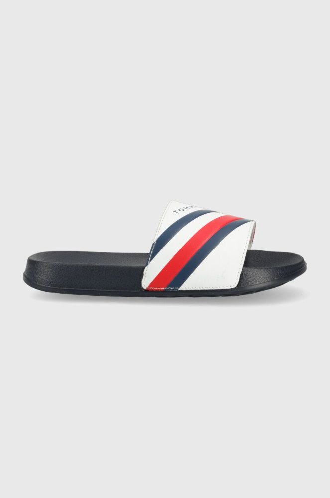 Дитячі шльопанці Tommy Hilfiger колір синій (3181175)