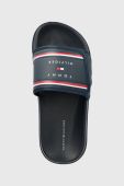 Дитячі шльопанці Tommy Hilfiger колір синій (3201127)