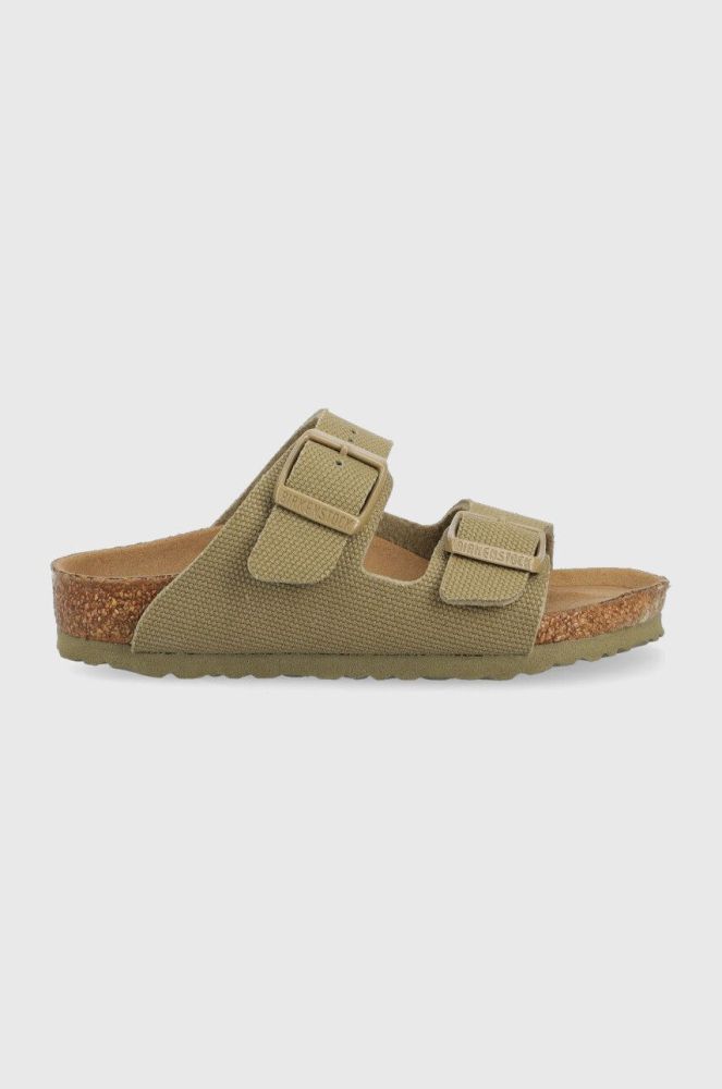 Дитячі шльопанці Birkenstock Arizona колір зелений