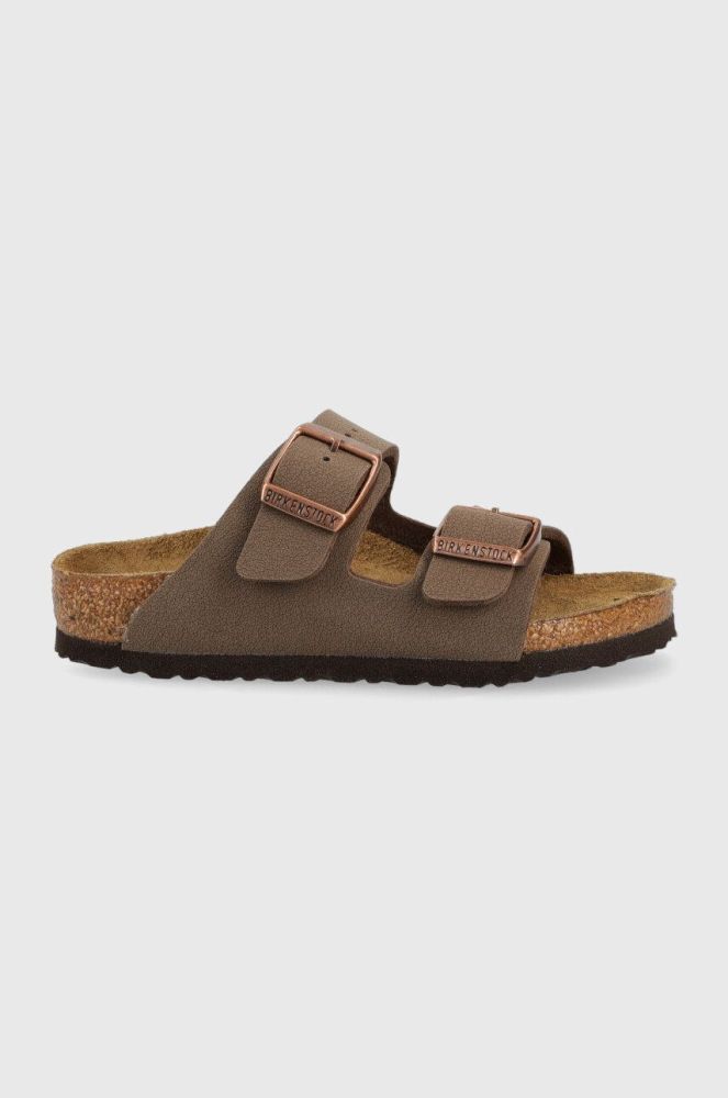 Дитячі шльопанці Birkenstock Arizona колір коричневий (2967803)