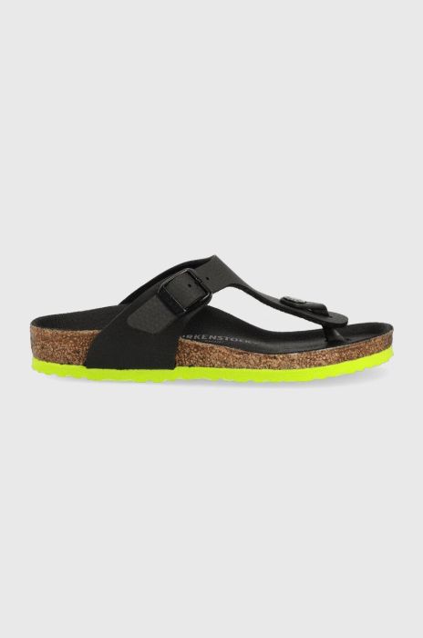 Дитячі в'єтнамки Birkenstock Gizeh колір чорний