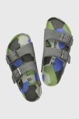 Дитячі шльопанці Birkenstock Arizona колір сірий