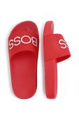 Дитячі шльопанці BOSS колір червоний (3070025)