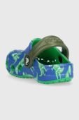 Дитячі шльопанці Crocs колір блакитний (3044315)