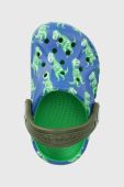 Дитячі шльопанці Crocs колір блакитний (3044315)