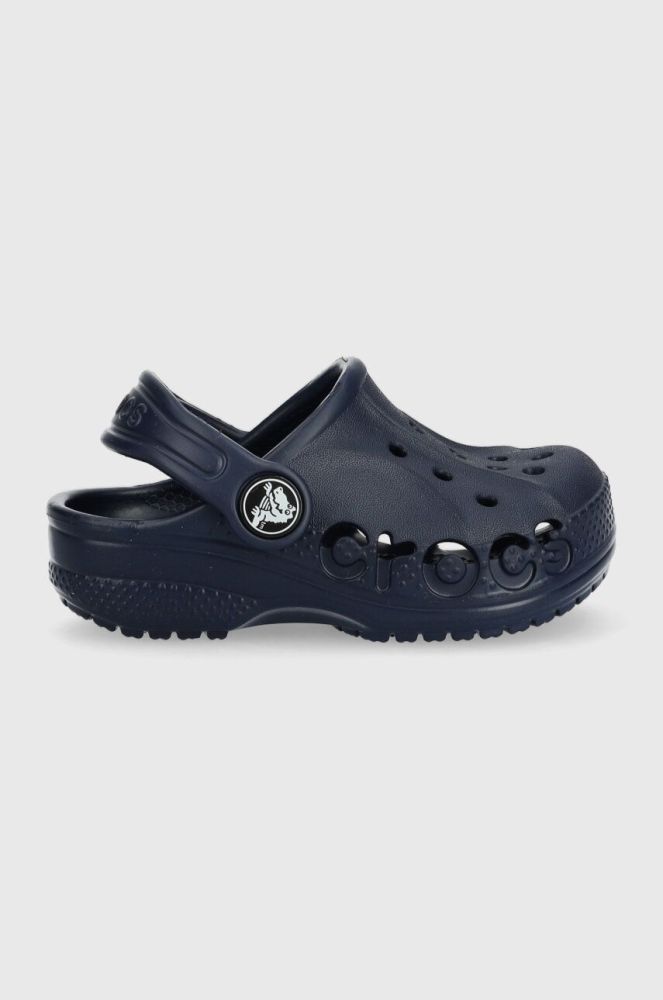 Дитячі шльопанці Crocs колір синій (3044329)