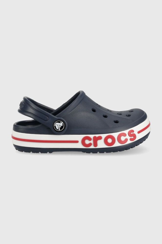 Дитячі шльопанці Crocs колір синій (3175858)