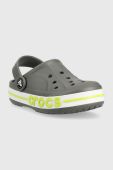 Дитячі шльопанці Crocs колір сірий (3175846)