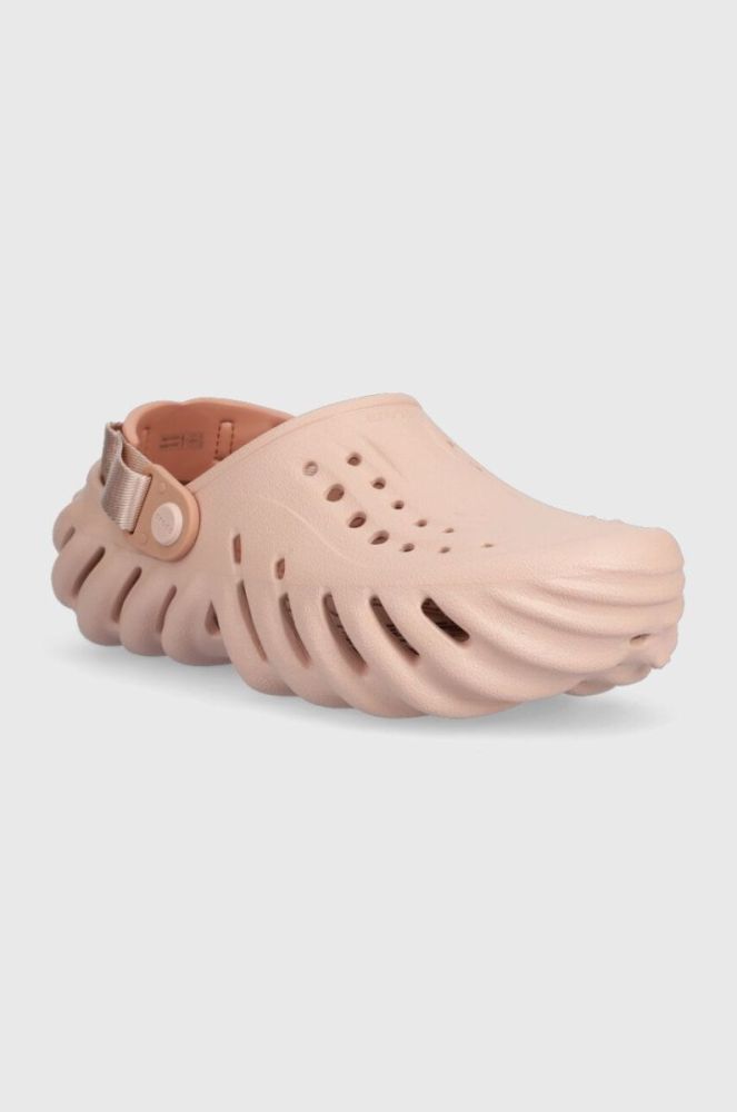 Дитячі шльопанці Crocs колір рожевий (3158837) фото 2