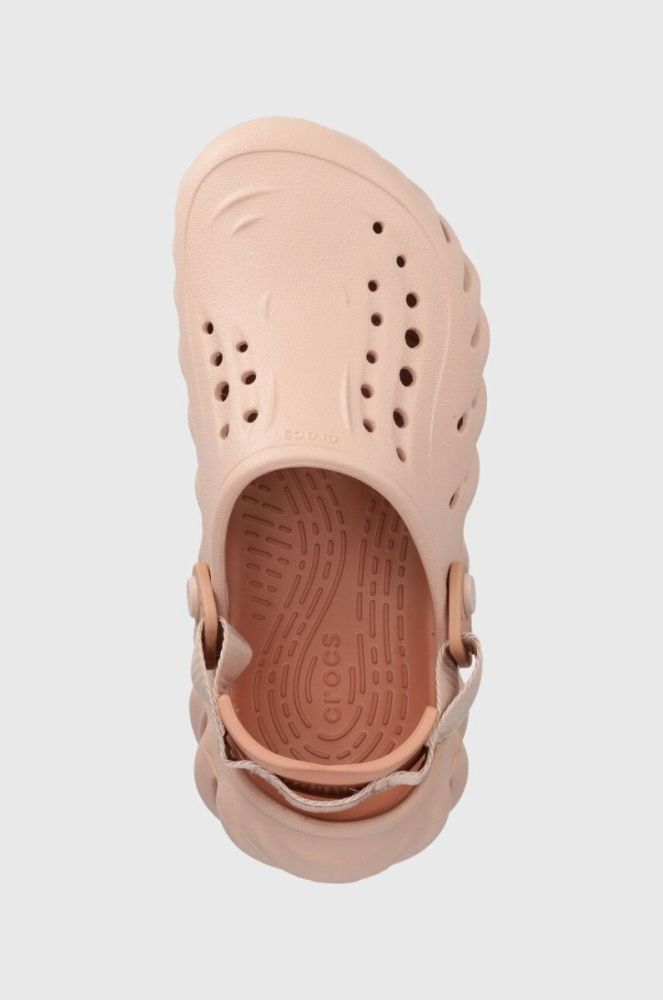 Дитячі шльопанці Crocs колір рожевий (3158837) фото 4