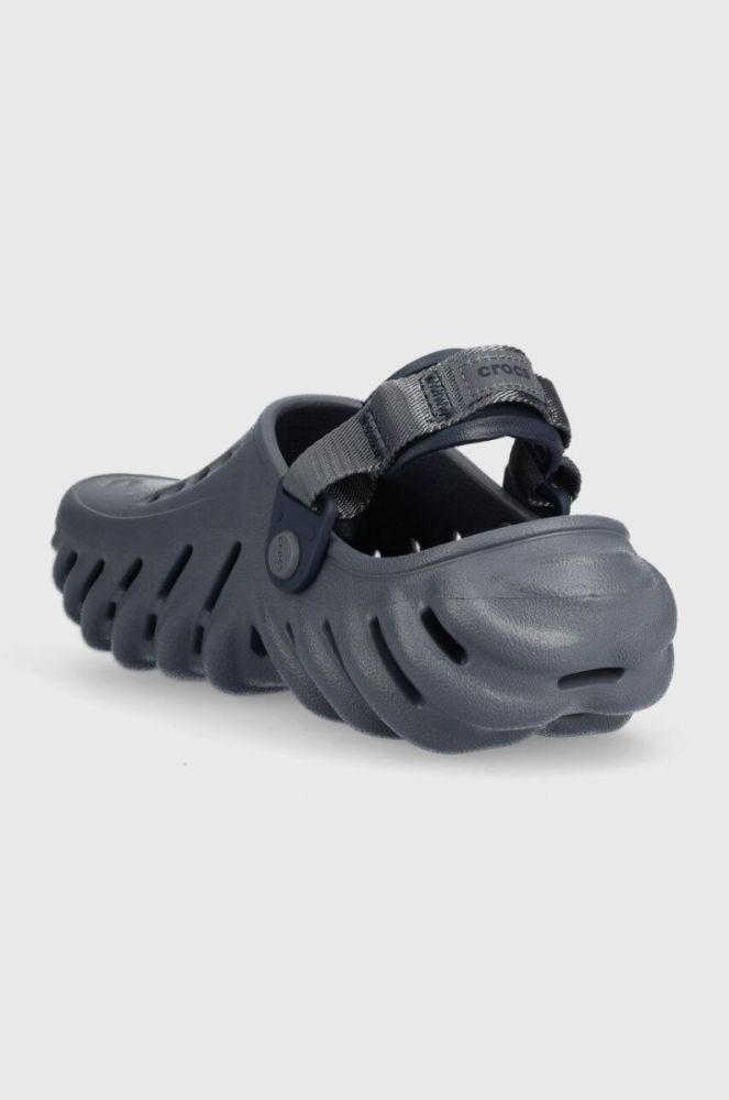 Дитячі шльопанці Crocs колір блакитний (3158827) фото 3