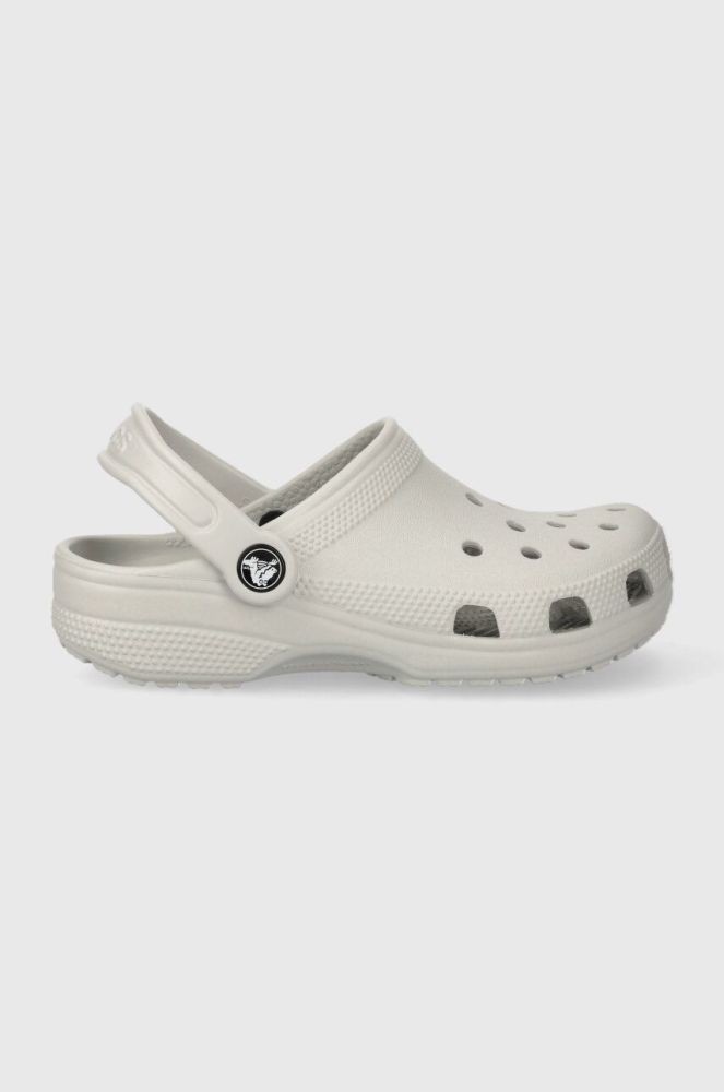 Дитячі шльопанці Crocs CLASSIC KIDS CLOG колір сірий