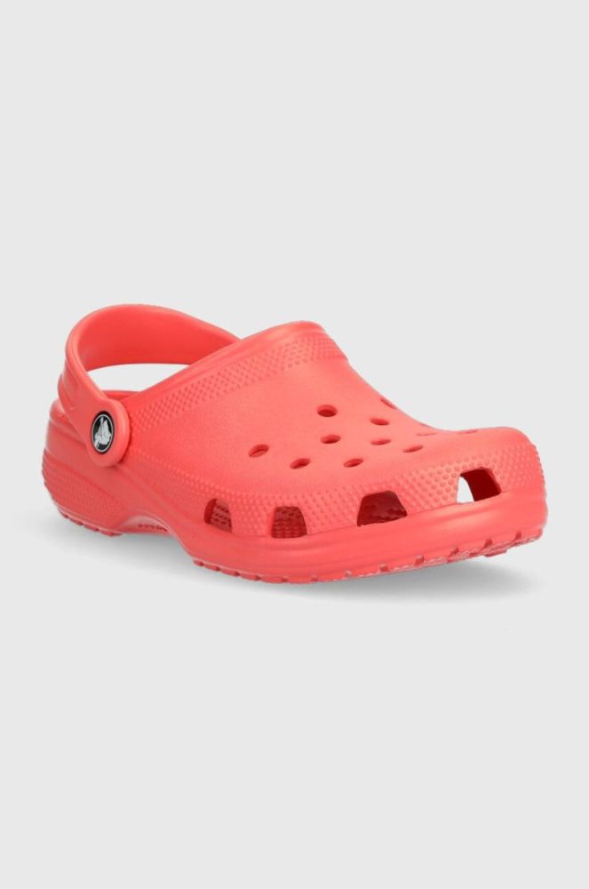 Шльопанці Crocs CLASSIC KIDS CLOG колір червоний фото 2