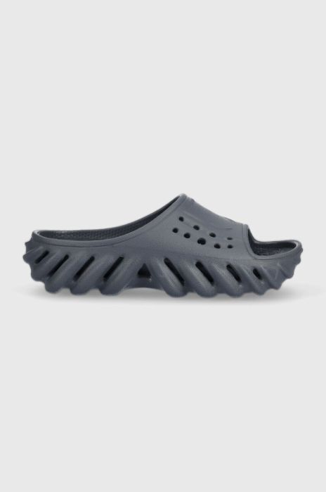 Дитячі шльопанці Crocs ECHO SLIDE колір темно-синій (3298696) Дитячі шльопанці Crocs ECHO SLIDE колір темно-синій (3298696)