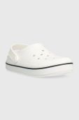 Дитячі шльопанці Crocs CROCBAND CLEAN CLOG колір білий