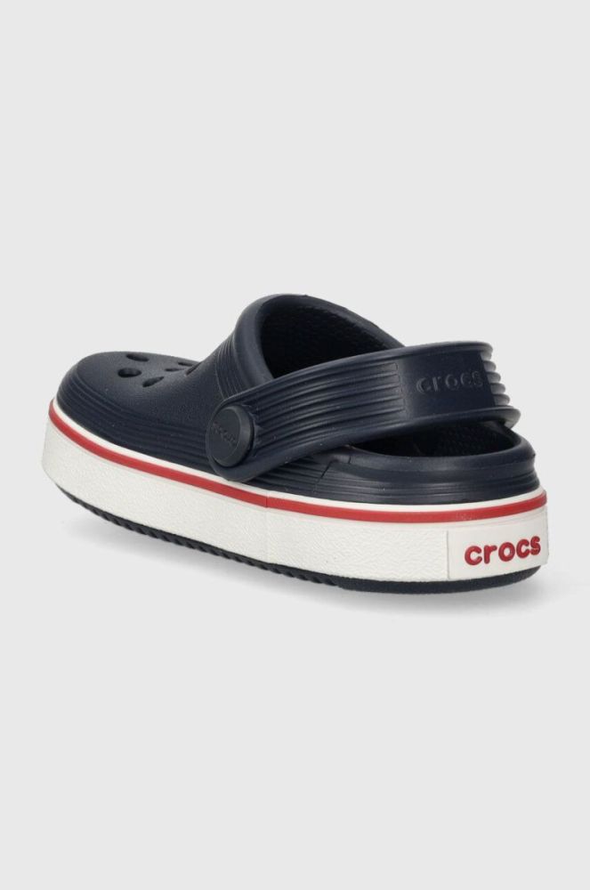 Дитячі шльопанці Crocs CROCBAND CLEAN CLOG колір синій (3476419) фото 3