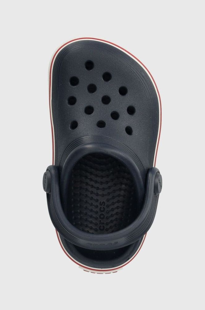 Дитячі шльопанці Crocs CROCBAND CLEAN CLOG колір синій (3476419) фото 4