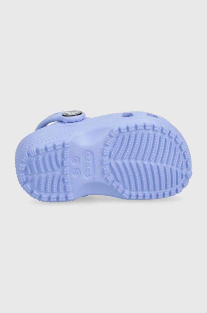 Дитячі шльопанці Crocs колір блакитний (3074001) фото 5