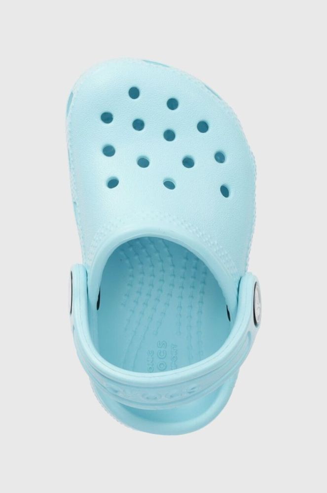 Дитячі шльопанці Crocs колір блакитний (3074000) фото 4