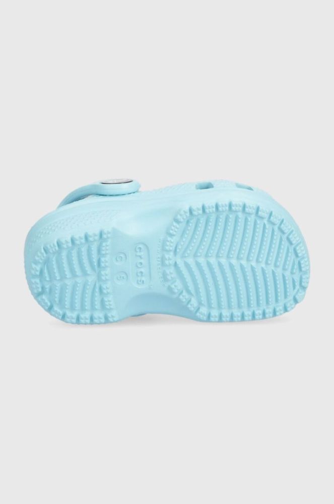Дитячі шльопанці Crocs колір блакитний (3074000) фото 5