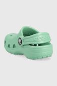 Дитячі шльопанці Crocs колір бірюзовий (3073982)