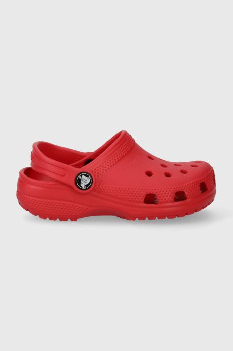 Дитячі шльопанці Crocs колір червоний (3480648)