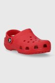 Дитячі шльопанці Crocs колір червоний (3480648)
