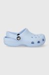 Дитячі шльопанці Crocs колір блакитний (3480666)