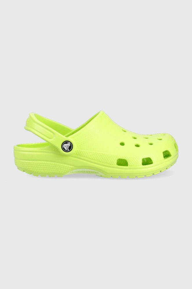 Дитячі шльопанці Crocs колір зелений (3074009)