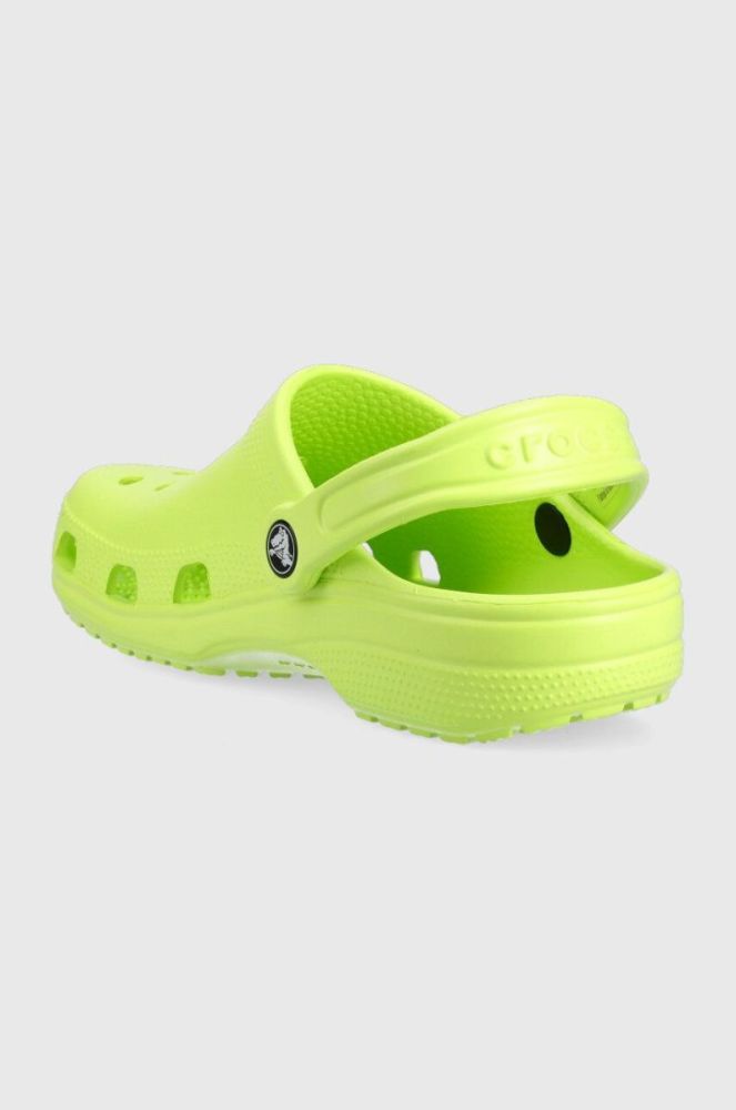 Дитячі шльопанці Crocs колір зелений (3074009) фото 3