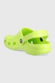 Дитячі шльопанці Crocs колір зелений (3074009)
